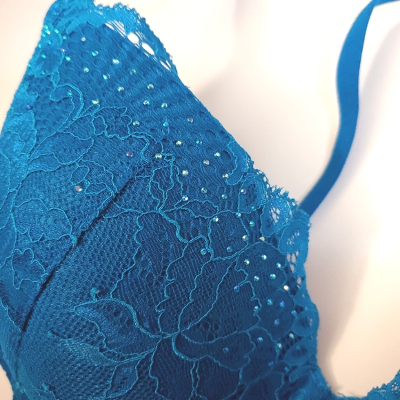 La Senza So Free bra blue lace - Size 36C - Picture 3 of 7